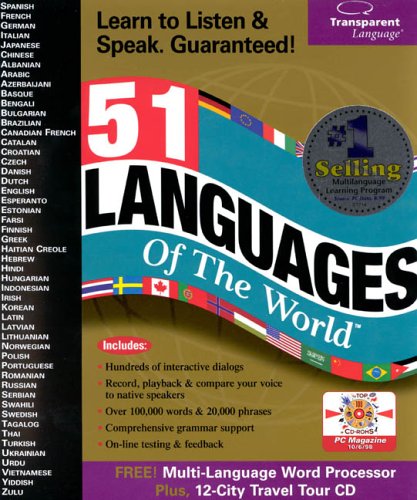 51 languages of the World box