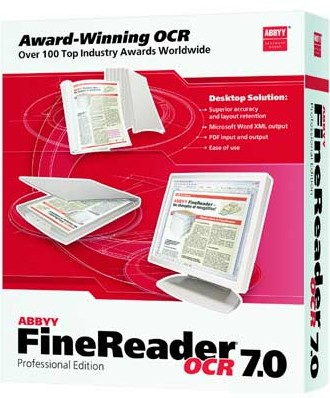 FineReader 7 Pro Educational box
