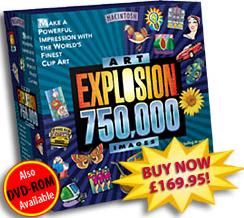Art Explosion 750,000 MAC box