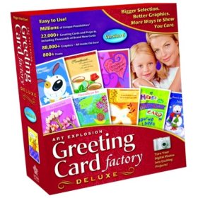 Greeting Card Factory Deluxe Version 6 box