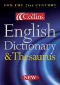 English Dictionary and Thesaurus on CD-Rom box