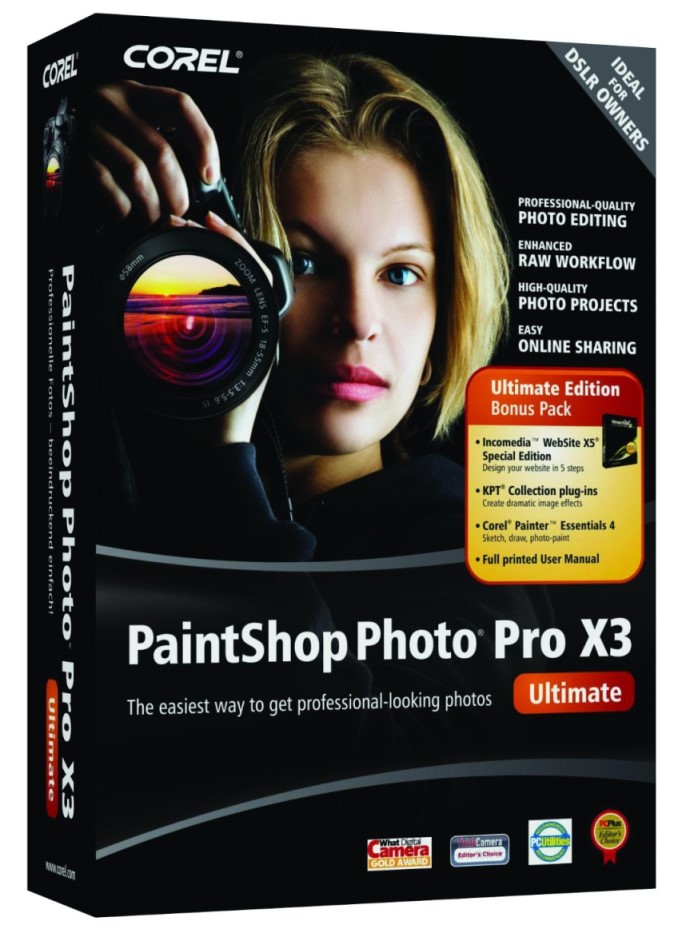 Paint Shop Pro Ultimate Photo X3