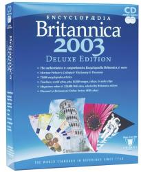 Encyclopedia Britannica 2003 Deluxe box