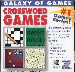 Galaxy Crossword Games box