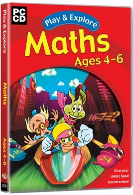 Play & Explore Maths Ages 4 - 6 box