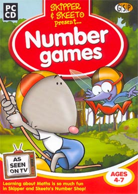 Skipper & Skeeto - Number Games box