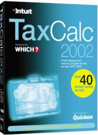 TaxCalc 2002 box
