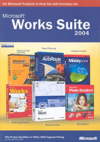 Works Suite with Money 2004 box