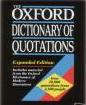 Oxford Dictionary of Quotations box