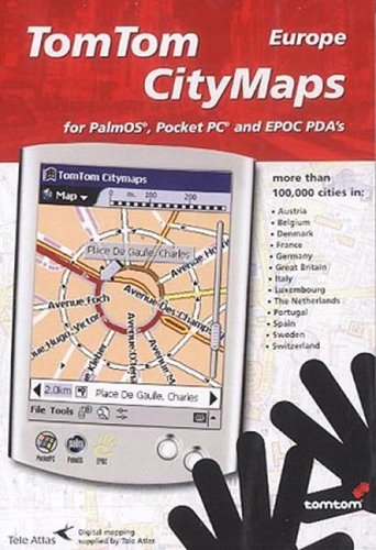 TomTom CityMaps Europe 2003 box
