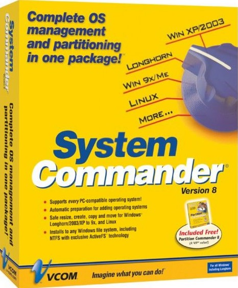 System Commander 8 box