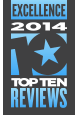 Top Ten Reviews Excellence Award for Translation Software