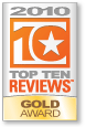 Top Ten Reviews Gold Award for Translation Software